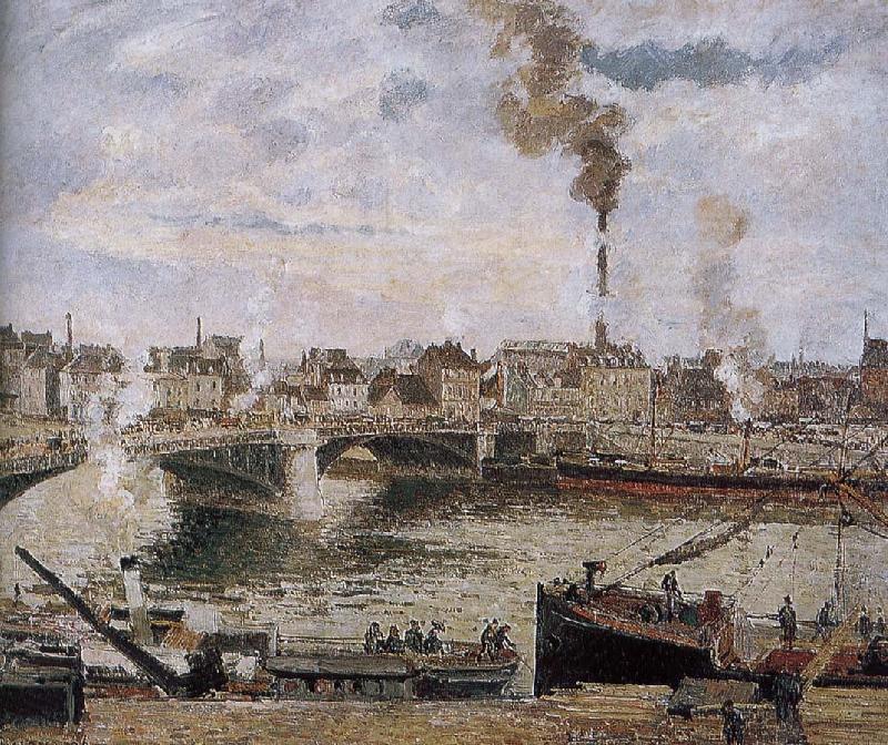 Camille Pissarro Bridge France oil painting art